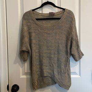 Romeo & Julie Couture Short Sleeve Sweater